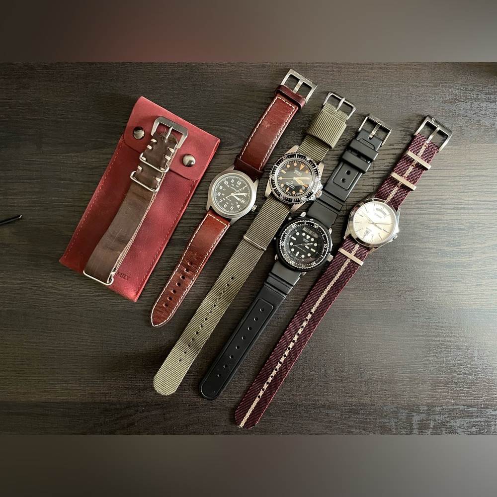 Watch Collection (Seiko, Hamilton, Casio)